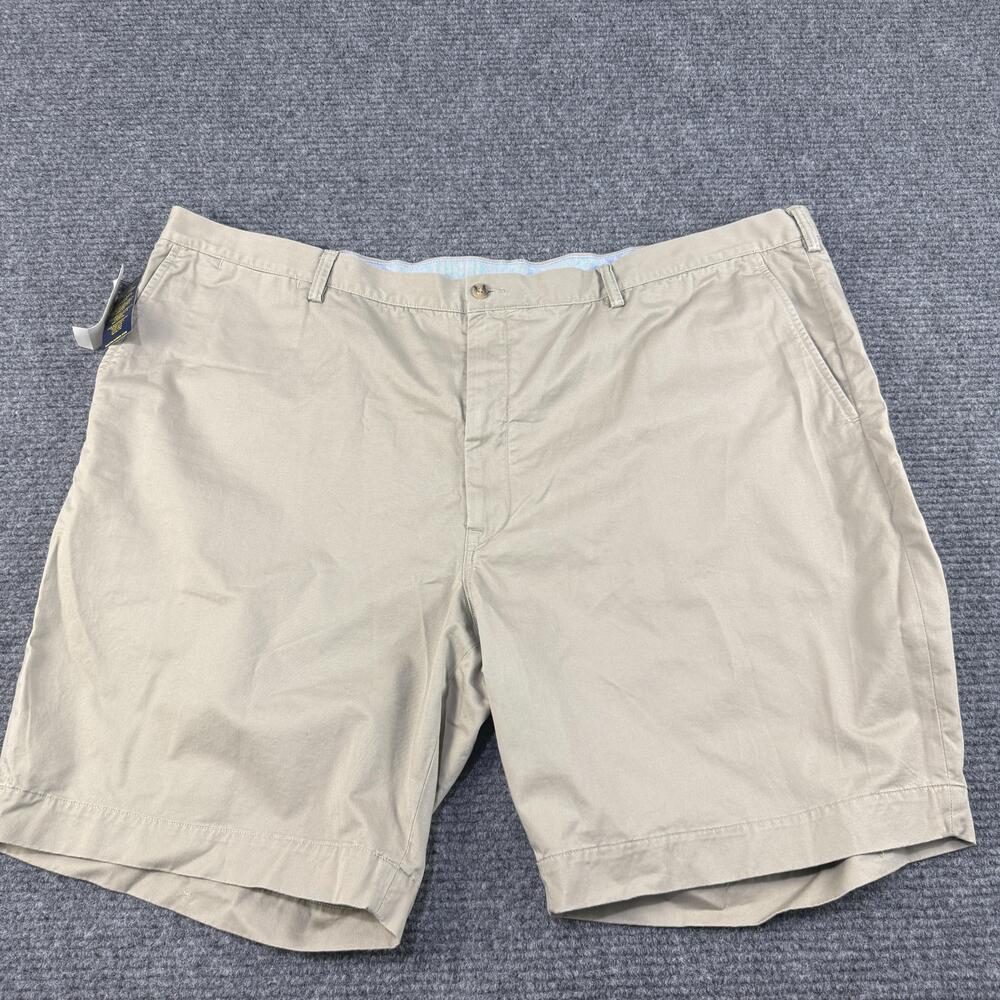 Polo Ralph Lauren Shorts Mens 50 Classic Fit Tan Stretch Cotton Chino New Tags